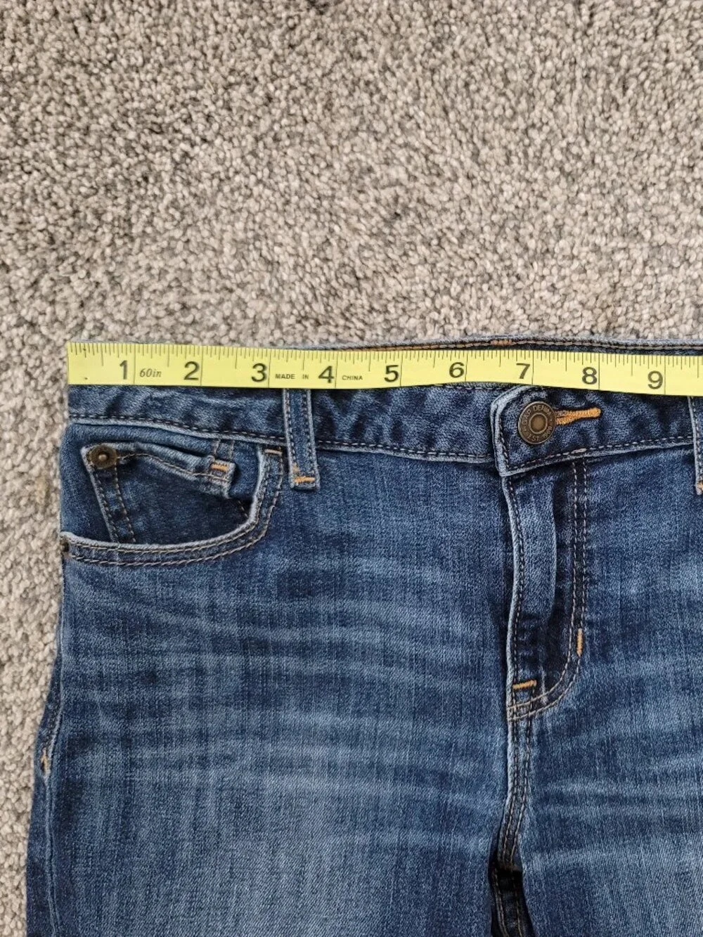 GAP Kids - Gap for good Jean Bermuda Shorts Girls  12 Regular- Adjustable Waist